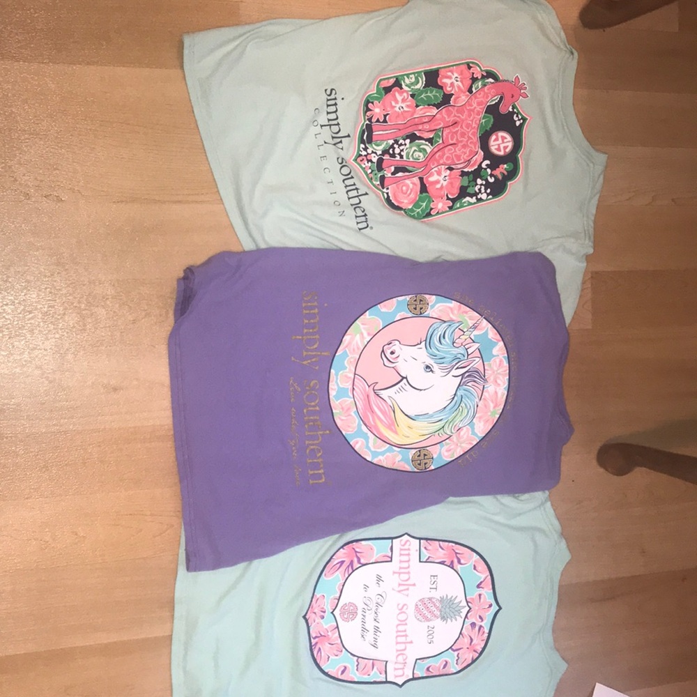 3 simply southern shirts